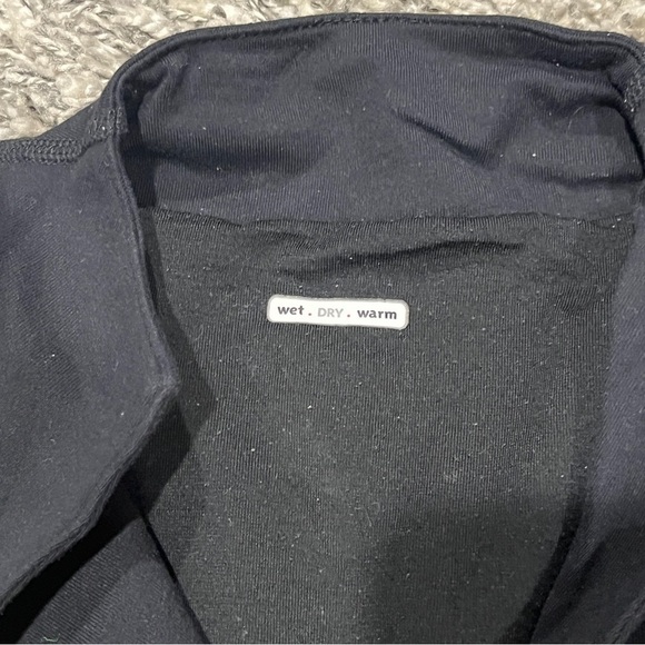 LULULEMON workout sleeveless top Luon black size 6 - Picture 4 of 6